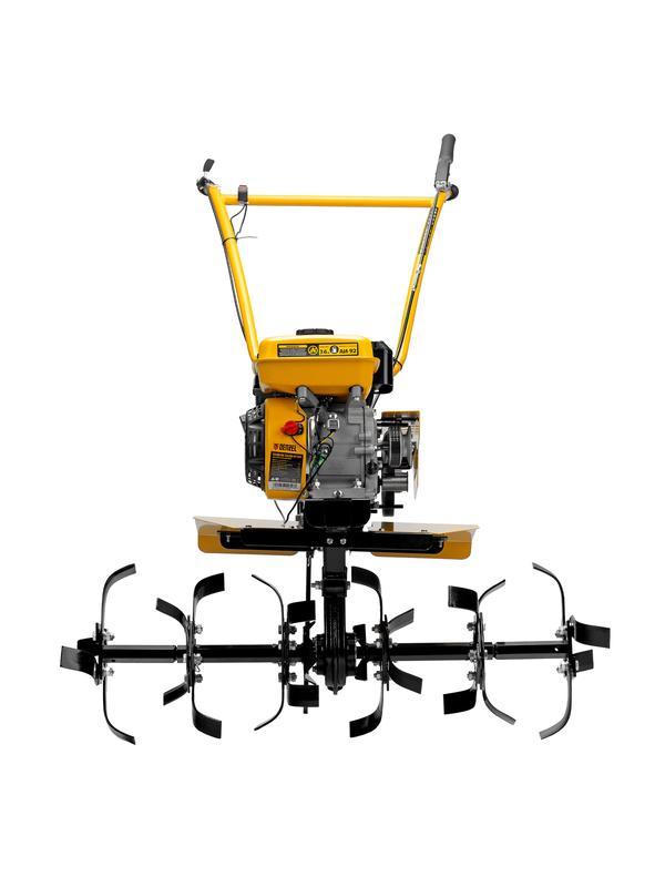 Мотоблок DPT-270SB, 7 л.с., ремен.сцеп, фрез 3х4, ШОМ, без колес, передачи 2В/1Н// Denzel