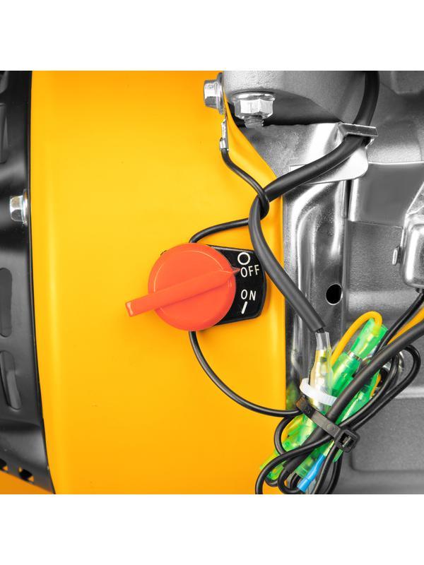 Мотоблок DPT-270SB, 7 л.с., ремен.сцеп, фрез 3х4, ШОМ, без колес, передачи 2В/1Н// Denzel