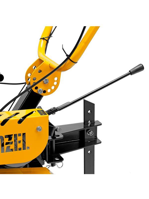 Мотоблок DPT-270SB, 7 л.с., ремен.сцеп, фрез 3х4, ШОМ, без колес, передачи 2В/1Н// Denzel