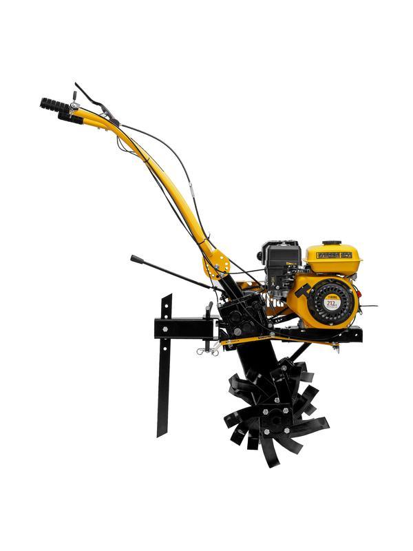 Мотоблок DPT-270SB, 7 л.с., ремен.сцеп, фрез 3х4, ШОМ, без колес, передачи 2В/1Н// Denzel