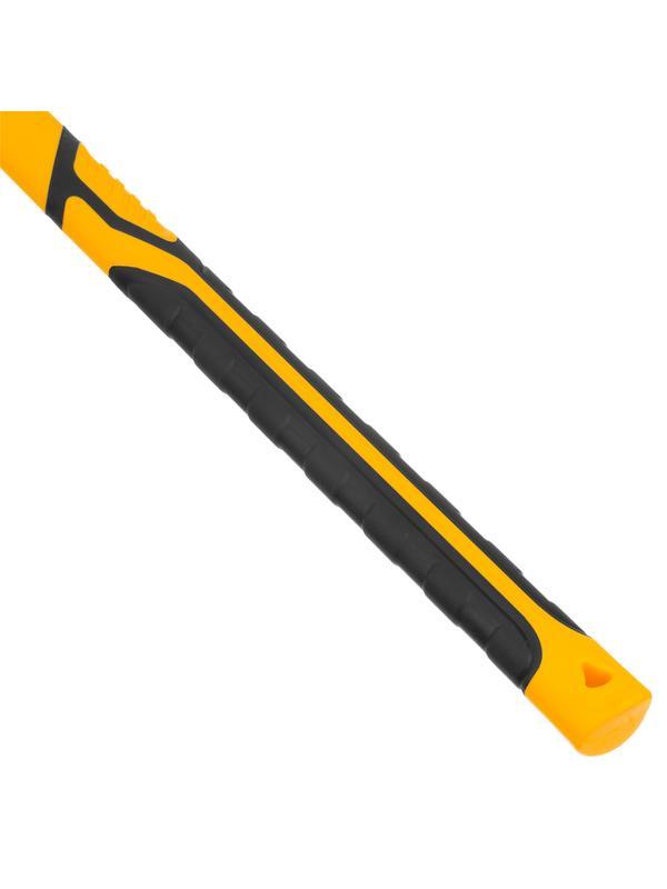 Кувалда 5000 г, кованая, фибергласовая  рукоятка c TPR покрытием, 880 мм Denzel