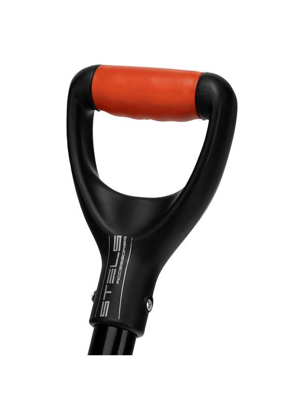 Лопата автомобильная, 195х285х840 мм, цельнометаллическая, Stels