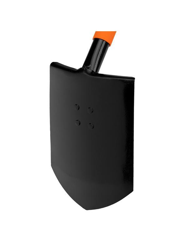 Лопата автомобильная, 195х285х840 мм, цельнометаллическая, Stels