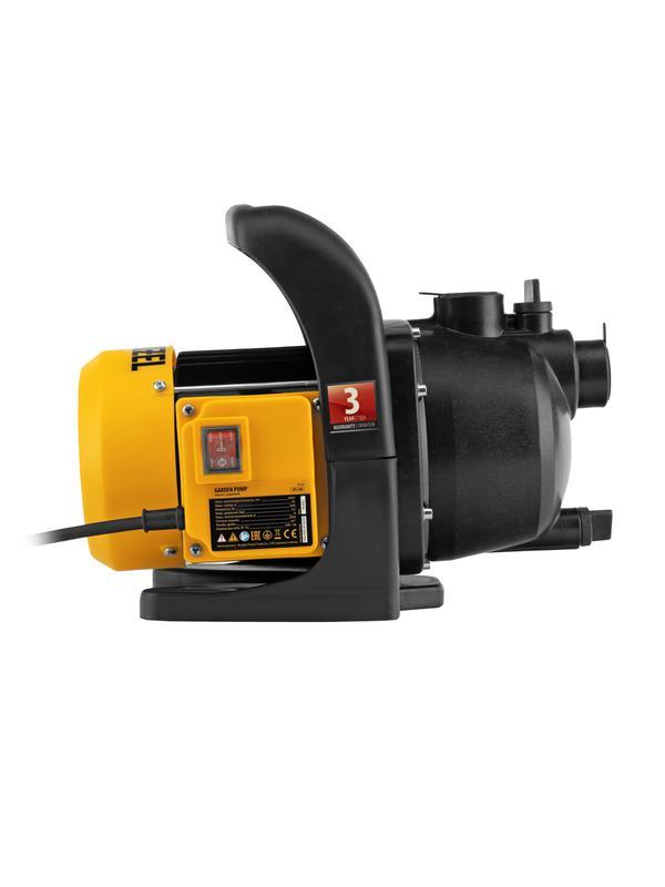 Садовый поверхностный насос GPL600, 600 Вт, 3000 л/ч, подъем 35 м, пластик Denzel