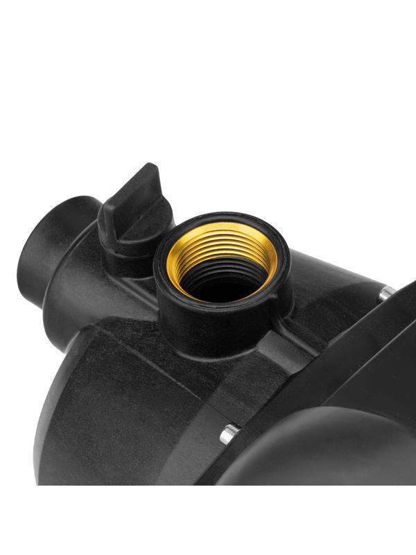 Садовый поверхностный насос GPL600, 600 Вт, 3000 л/ч, подъем 35 м, пластик Denzel