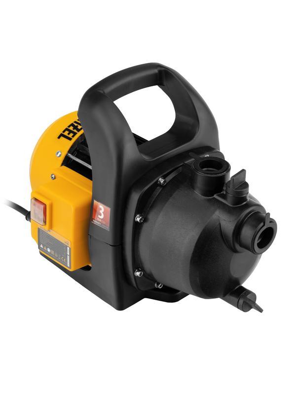 Садовый поверхностный насос GPL600, 600 Вт, 3000 л/ч, подъем 35 м, пластик Denzel