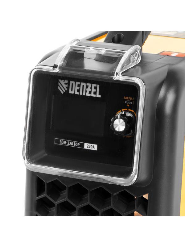Аппарат инвертор. дуговой сварки SDM-220 Top, 220 А, ПВ 60%// Denzel