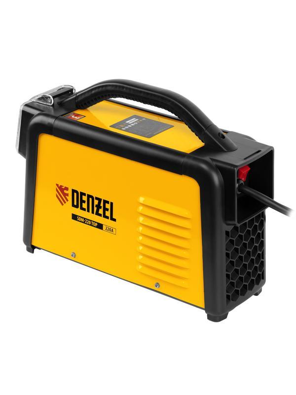 Аппарат инвертор. дуговой сварки SDM-220 Top, 220 А, ПВ 60%// Denzel