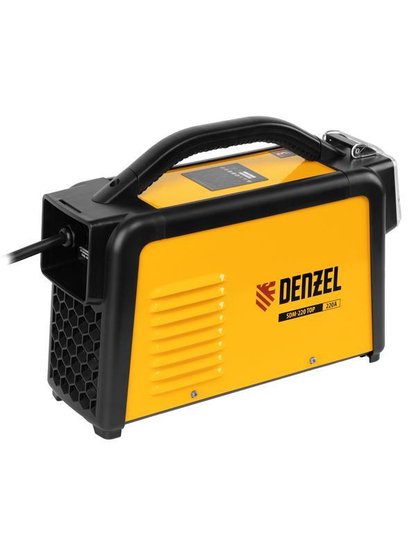 Аппарат инвертор. дуговой сварки SDM-220 Top, 220 А, ПВ 60%// Denzel