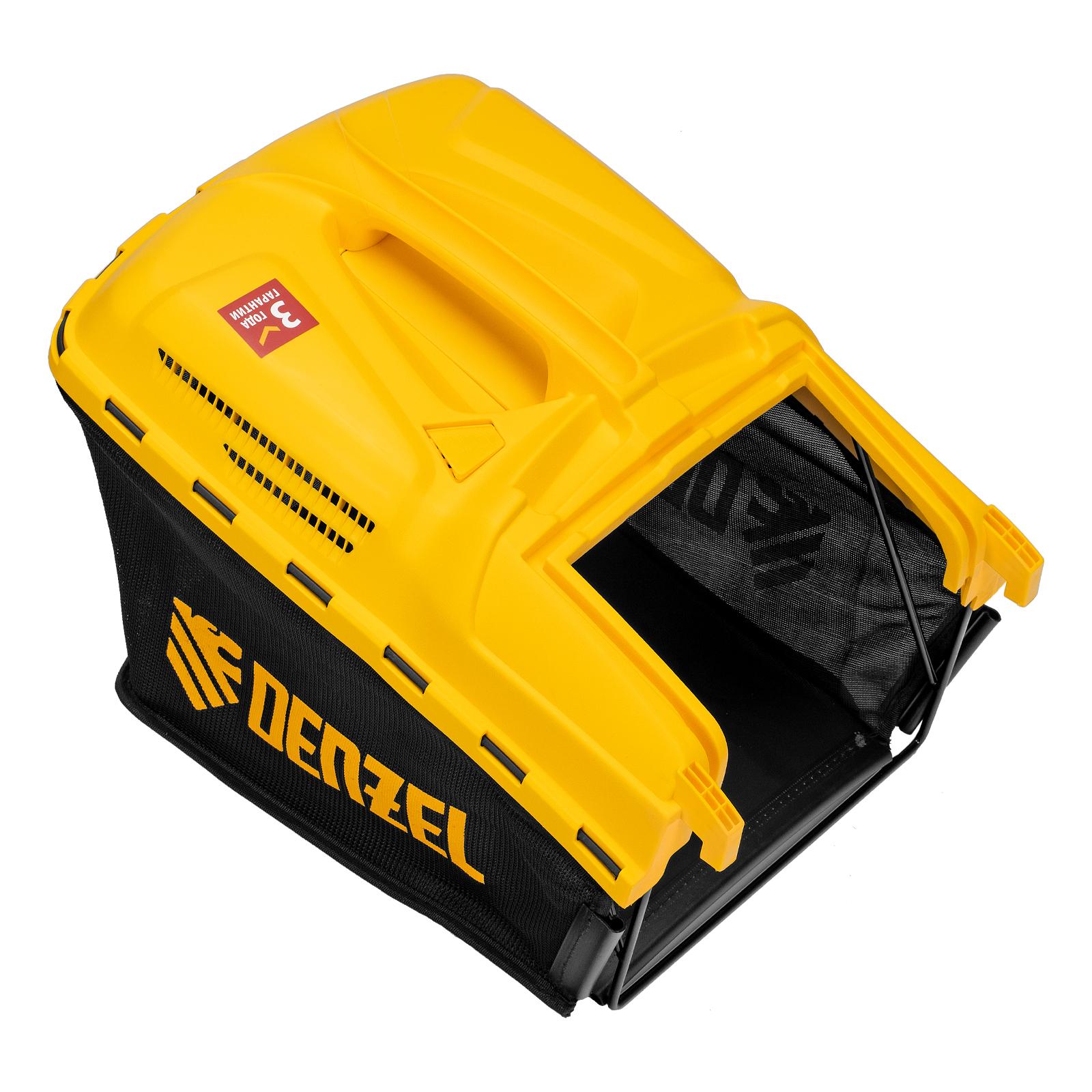 Газонокосилка бензиновая GLD-420, 146 см3, ширина 42 см, 40 л Denzel