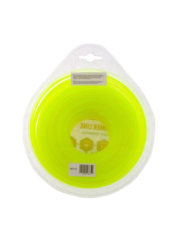 Леска для триммера, круглая 2.4 мм х 44 м, блистер Flex cord Denzel