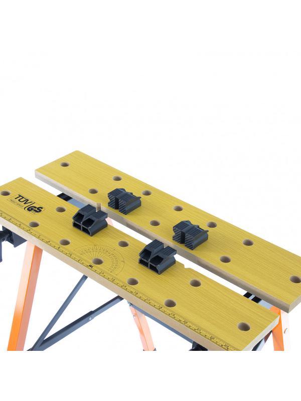 Верстак-тиски, 640 х 520 х 790 мм, портативный Sparta