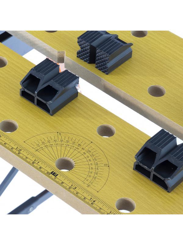 Верстак-тиски, 640 х 520 х 790 мм, портативный Sparta