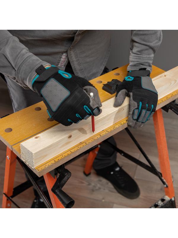 Верстак-тиски, 640 х 520 х 790 мм, портативный Sparta