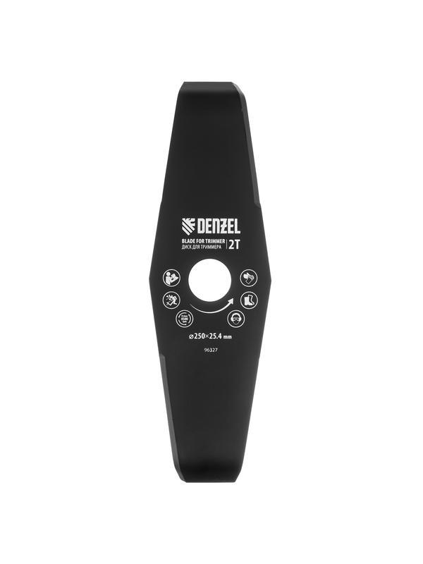Диск для триммера  мульчирующий, 250 х 25,4 толщина 3 мм, 2 лезвия// Denzel