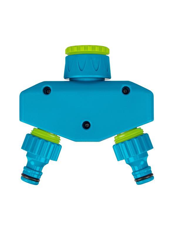 Разветвитель двухканальный, пластиковый Palisad Luxe