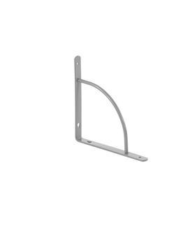 Кронштейн арочный, выгнутый, 200 х 200 х 20 мм, серый Сибртех