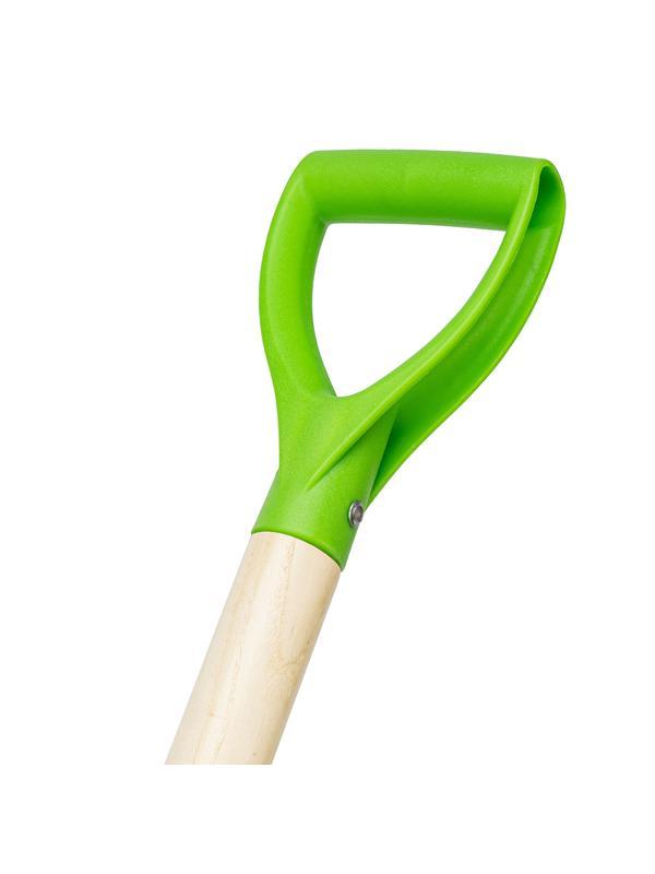 Вилы 4-рогие, сенные, кованые, 210х340х1260 мм, деревянный лакированный черенок Сибртех