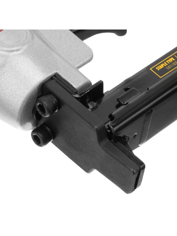 Степлер пневматический PS8016 для прямоугольных скоб 21GA от 6 до 16 мм Denzel