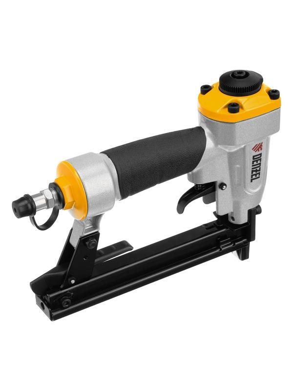 Степлер пневматический PS8016 для прямоугольных скоб 21GA от 6 до 16 мм Denzel