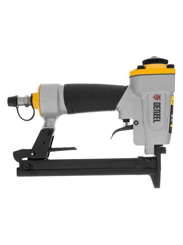 Степлер пневматический PS8016 для прямоугольных скоб 21GA от 6 до 16 мм Denzel