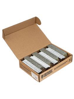 Гвозди для пнев. нейлера (оцинк.), длина - 65 мм, диам. - 2,9 мм, 2000 шт. Denzel