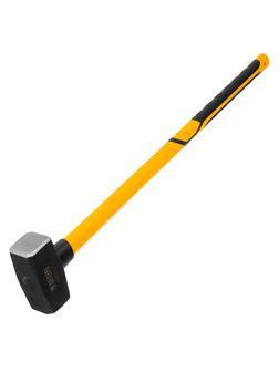 Кувалда 4000 г, кованая, фибергласовая  рукоятка c TPR покрытием, 880 мм Denzel