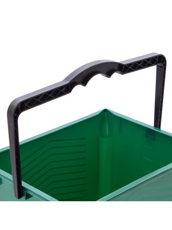 Ведро малярное прямоугольное, 8 л, вторичный полипропилен Россия, Сибртех