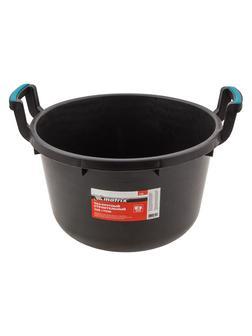 Таз круглый строительный гибкий с ручками, 30 л Matrix