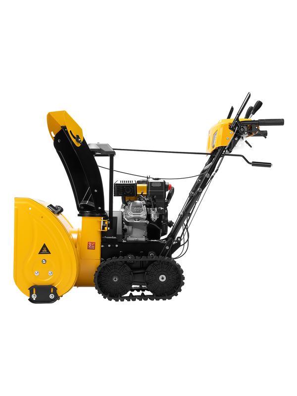 Бензиновая снегоуборочная машина SBM 610DT PRO, 212cc, гусеницы, эл.старт, блок. дифф. Denzel