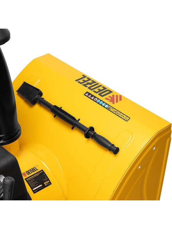 Бензиновая снегоуборочная машина SBM 610DT PRO, 212cc, гусеницы, эл.старт, блок. дифф. Denzel