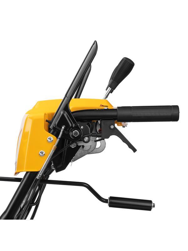 Бензиновая снегоуборочная машина SBM 610DT PRO, 212cc, гусеницы, эл.старт, блок. дифф. Denzel