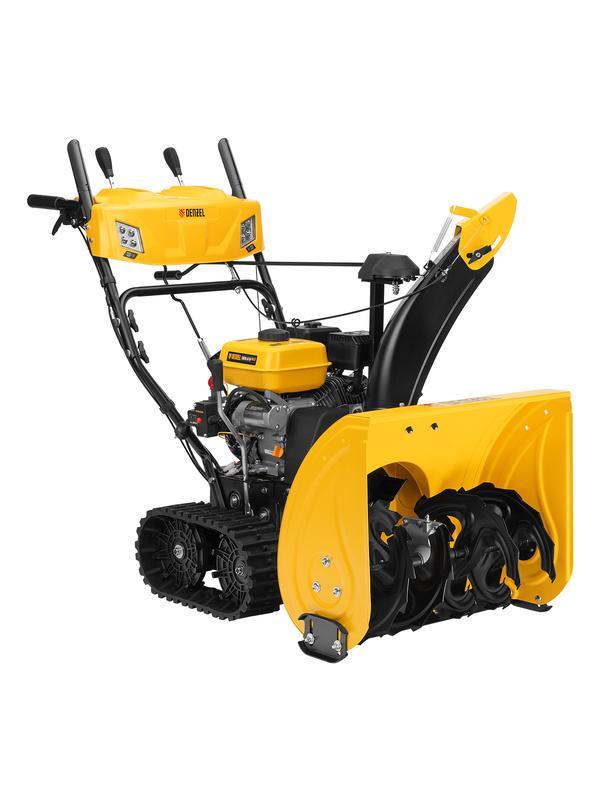 Бензиновая снегоуборочная машина SBM 610DT PRO, 212cc, гусеницы, эл.старт, блок. дифф. Denzel