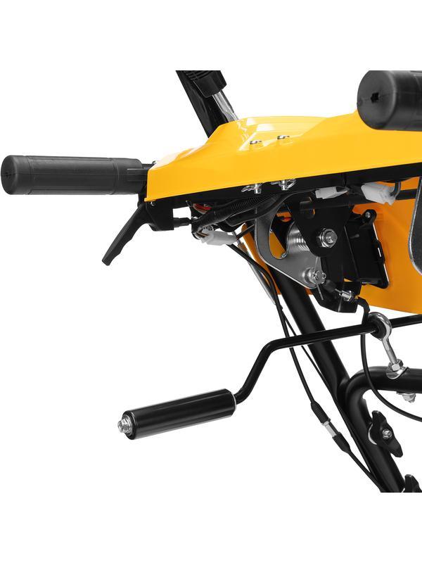 Бензиновая снегоуборочная машина SBM 610DT PRO, 212cc, гусеницы, эл.старт, блок. дифф. Denzel