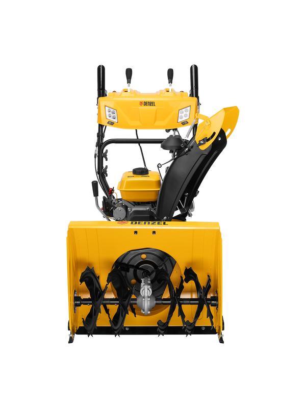 Бензиновая снегоуборочная машина SBM 610DT PRO, 212cc, гусеницы, эл.старт, блок. дифф. Denzel