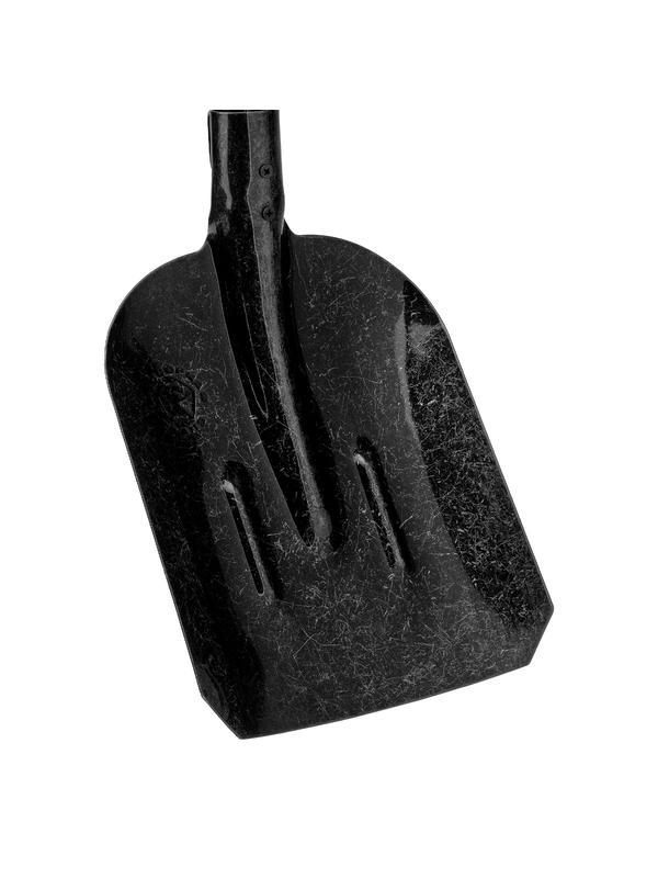 Лопата совковая, 235х285х1310 мм, ребра жесткости, деревянный черенок, с рукояткой, LUXE Palisad