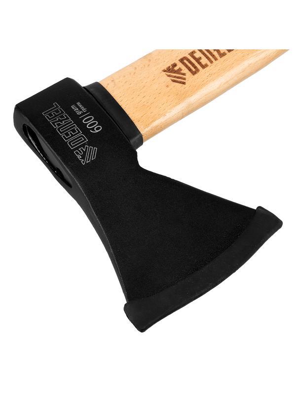 Топор, 600 г, кованый, буковое топорище Denzel