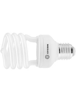 Лампа компактная люминесцентная, полуспиральная, 11 W, 2700K, E27, 8000ч Stern