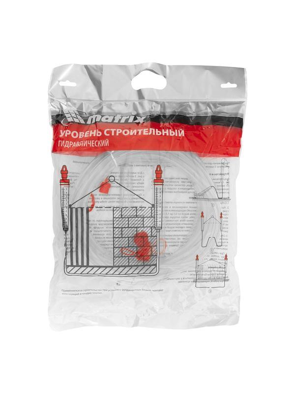 Гидроуровень,удлиненная колба, рельефная градуировка, 15м Matrix