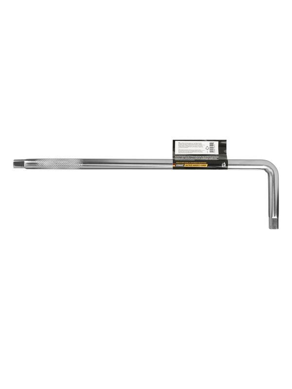 Вороток Г-образный, 375*100 мм, квадрат 1/2