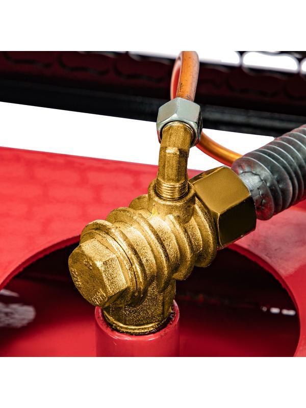 Компрессор воздушный ременный привод КР2500/80, 2,5 кВт, 80 литров, 420 л/мин МТХ