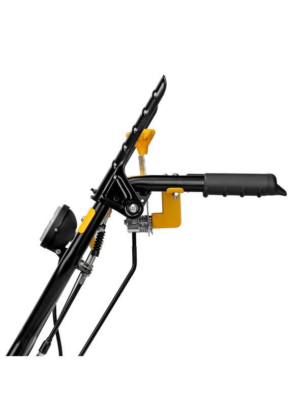 Бензиновая снегоуборочная машина SB 560 LP, 212 cc, электростартер, фара Denzel