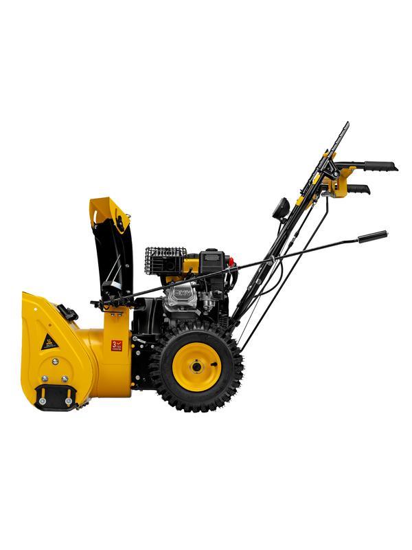 Бензиновая снегоуборочная машина SB 560 LP, 212 cc, электростартер, фара Denzel