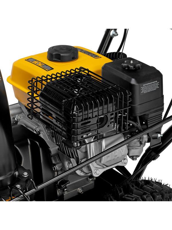 Бензиновая снегоуборочная машина SB 560 LP, 212 cc, электростартер, фара Denzel