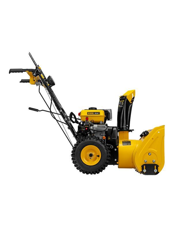 Бензиновая снегоуборочная машина SB 560 LP, 212 cc, электростартер, фара Denzel