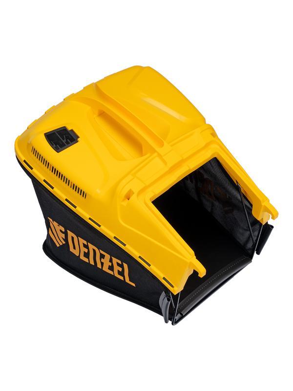 Газонокосилка бензиновая GLD-460SP, 146 куб.см, ширина 46 см, привод 7 уровней, травосборник 50 л Denzel