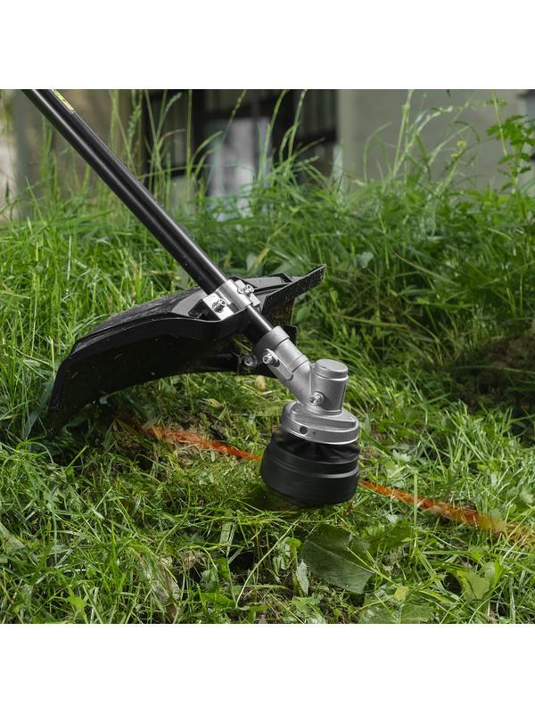 Триммер электрический ЭК-1200, 1200 Вт, 380 мм, разборная штанга, катушка, диск Сибртех