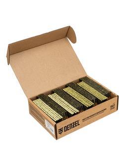 Гвозди для пнев. нейлера (крашен.), длина - 75 мм, диам. - 3,05 мм, 2000 шт. Denzel