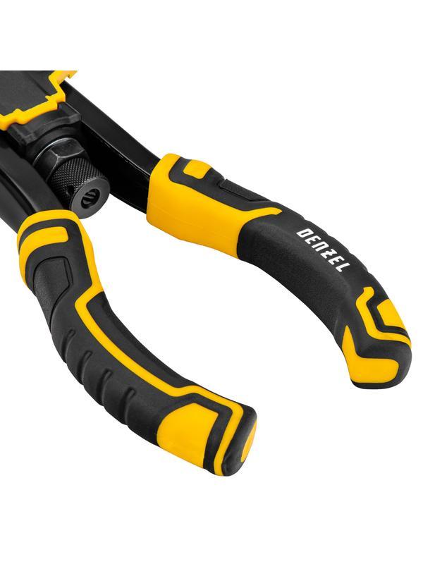 Заклепочник для резьбовых заклепок, двуручный, заклепки М3, М4, М5, М6, М8, М10, M12 Denzel