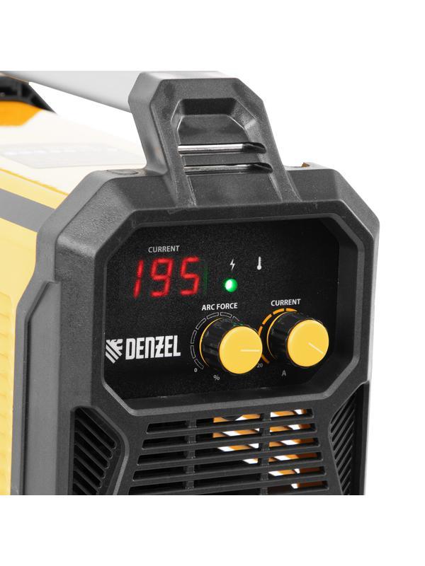 Аппарат инвертор. дуговой сварки DM-200 Standart, 200 А, ПВ 60%// Denzel